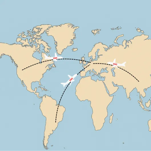 World Map EMS Aircraft DU World Map EMS Aircraft DU