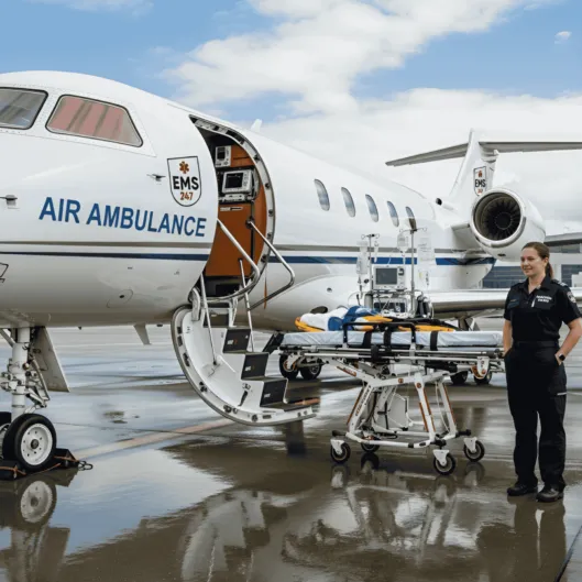 EMS Air Ambulance PT Loading EMS Air Ambulance PT Loading